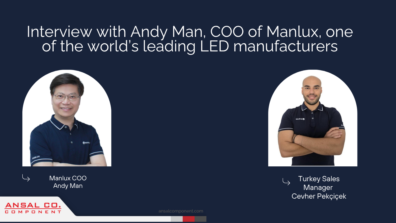Dünyanın Önde Gelen Led Üretici Manlux COO 'su ANDY MAN ile Röportaj
